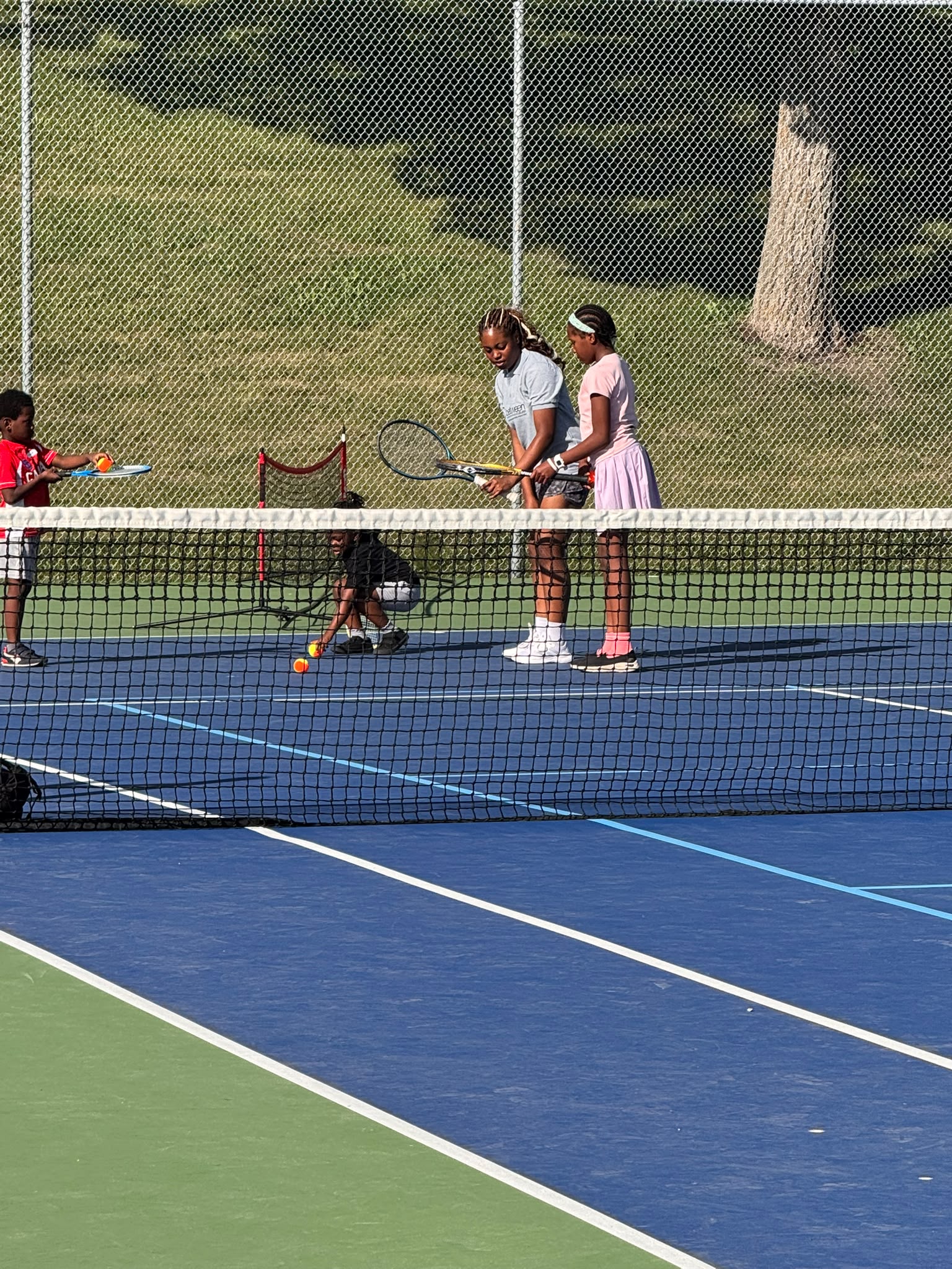 Kids Community Tennis Clinic Highlights