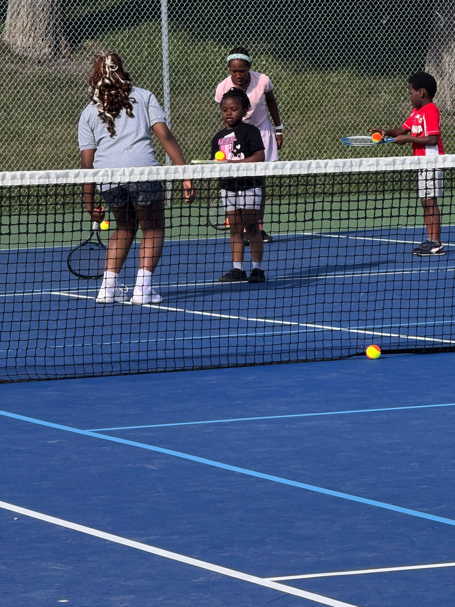 Kids Community Tennis Clinic Highlights