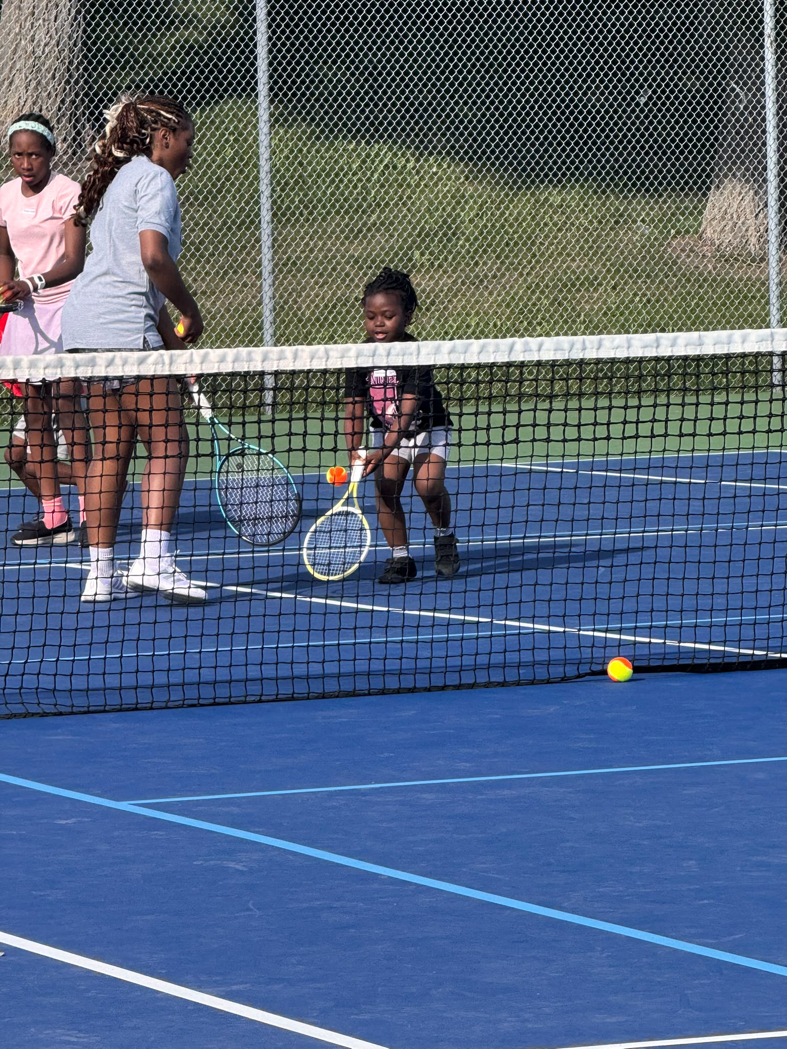 Kids Community Tennis Clinic Highlights