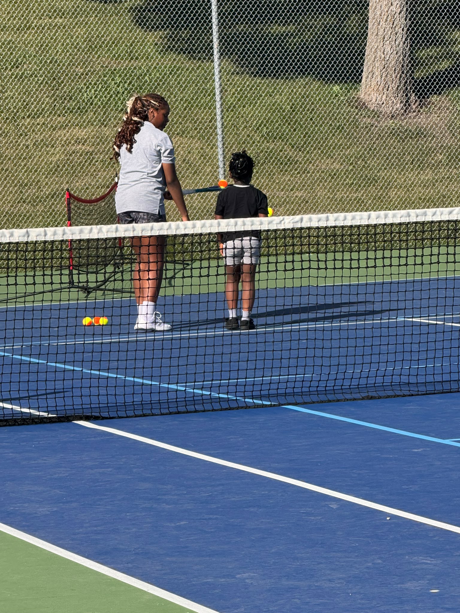 Kids Community Tennis Clinic Highlights
