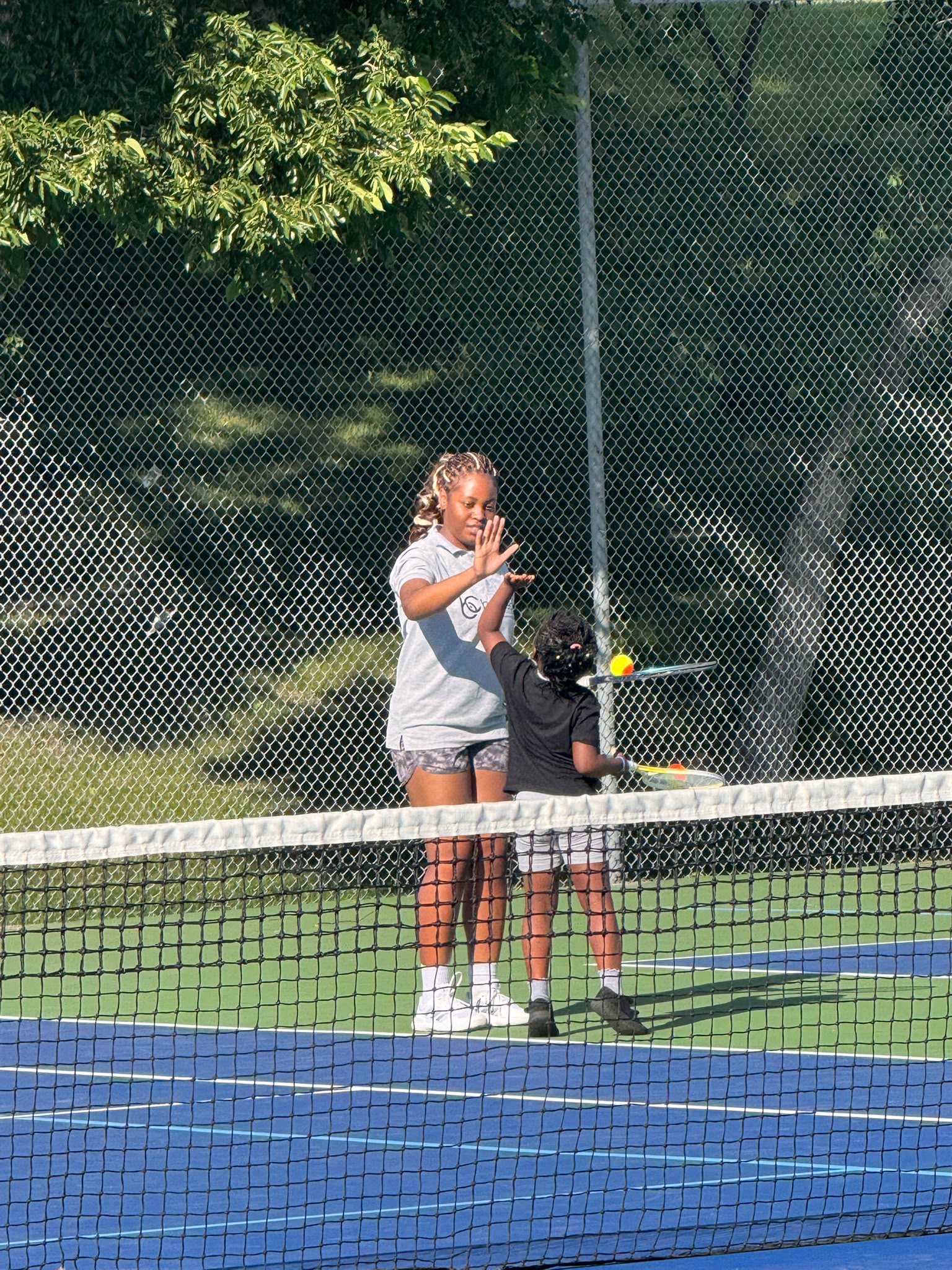 Kids Community Tennis Clinic Highlights