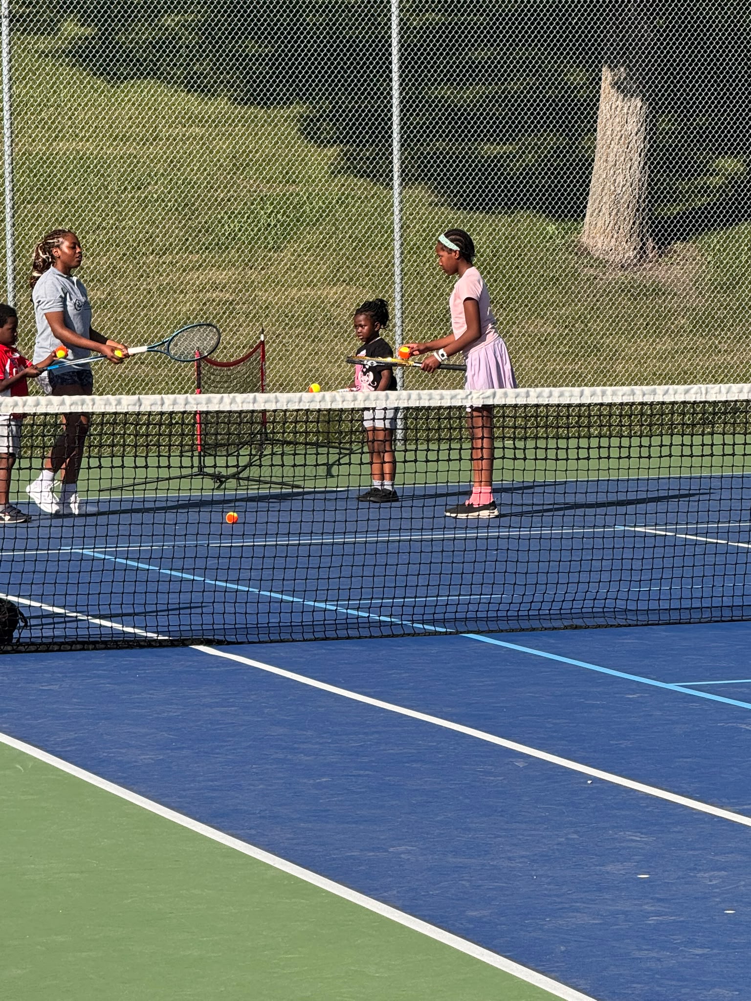 Kids Community Tennis Clinic Highlights