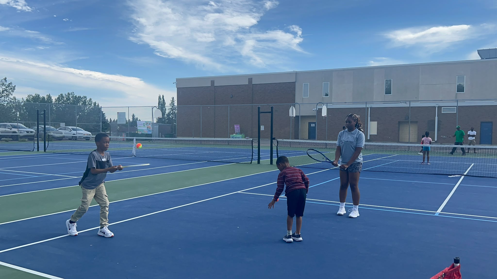 Kids Community Tennis Clinic Highlights