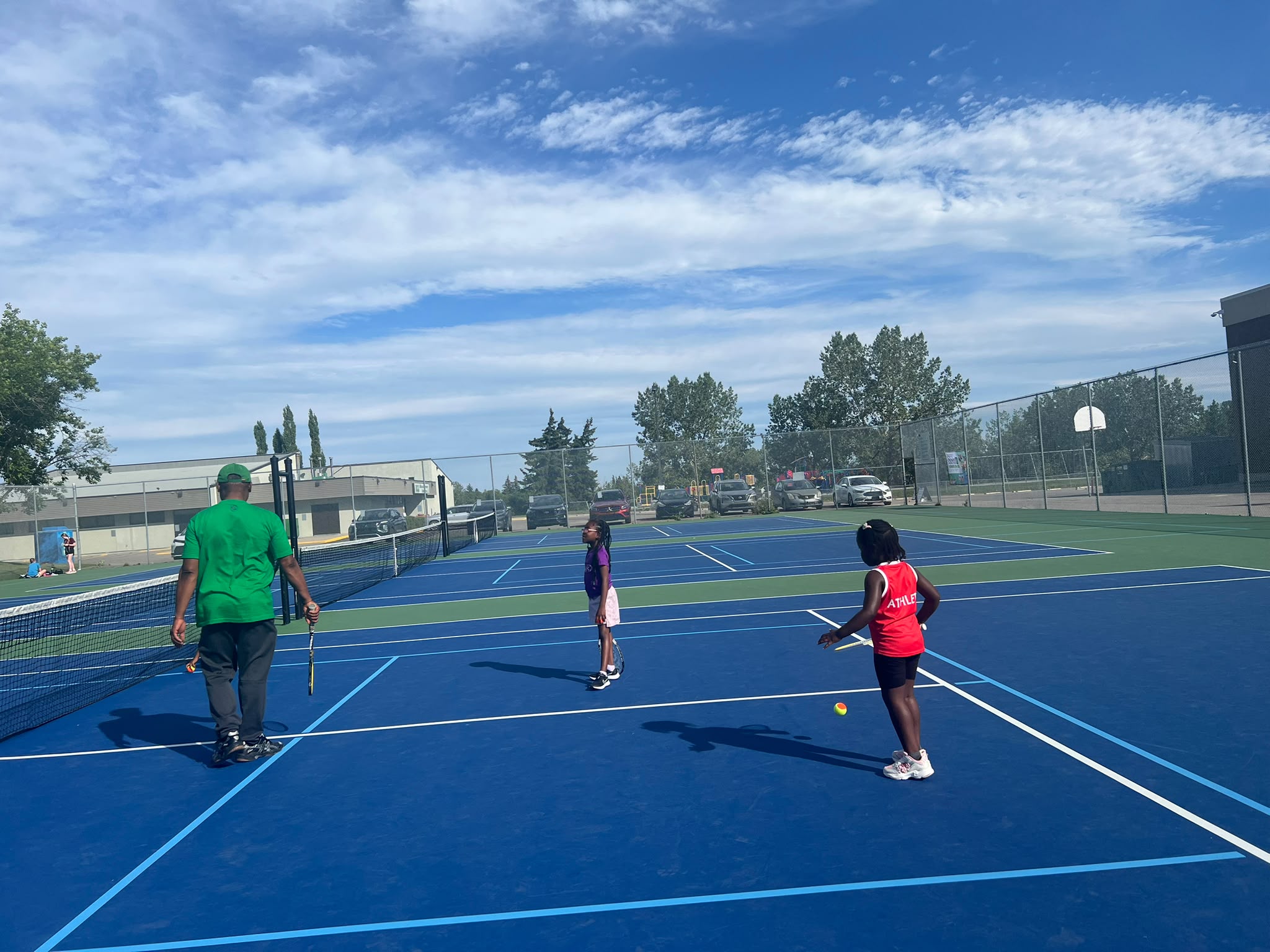Kids Community Tennis Clinic Highlights