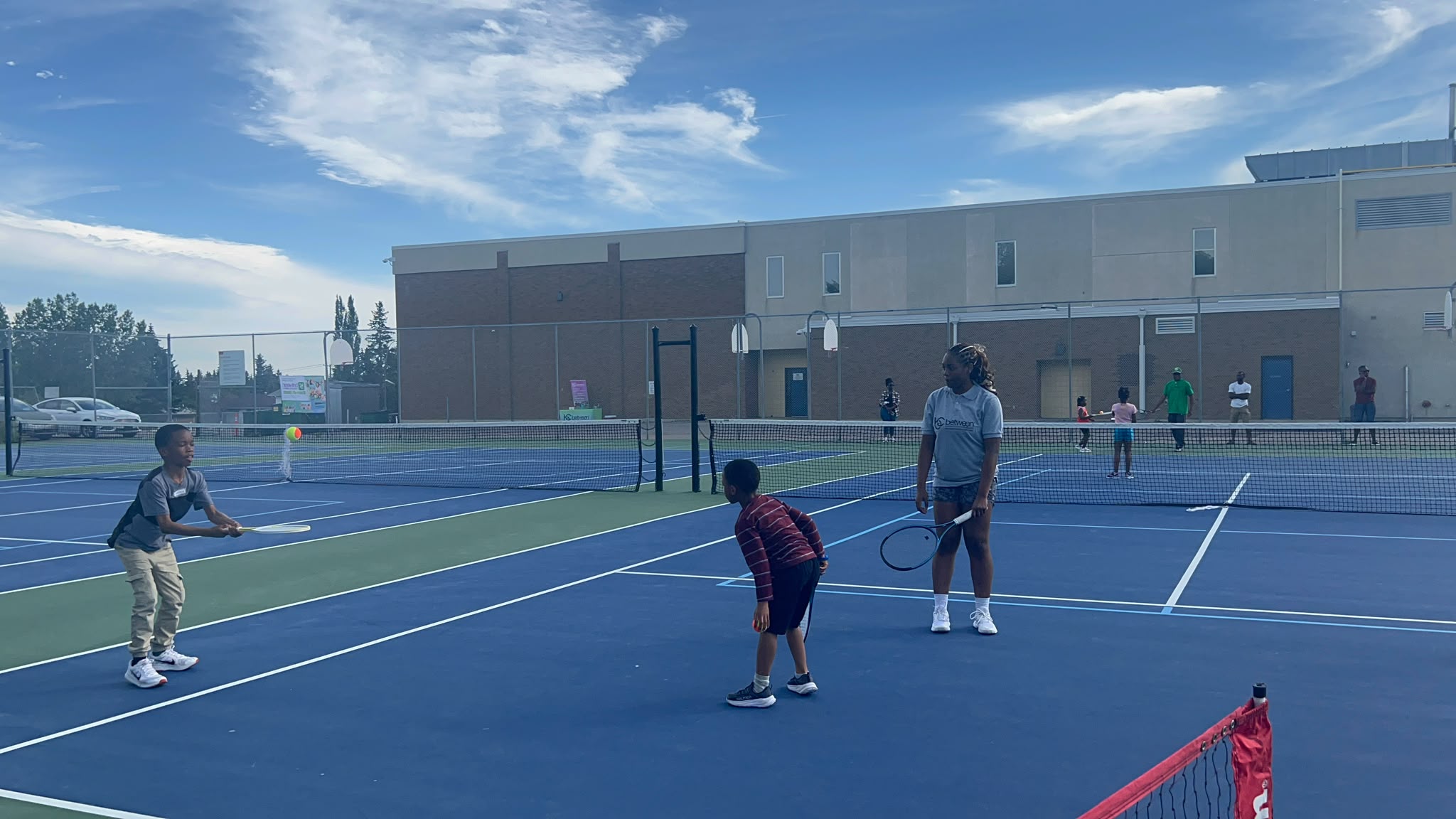 Kids Community Tennis Clinic Highlights