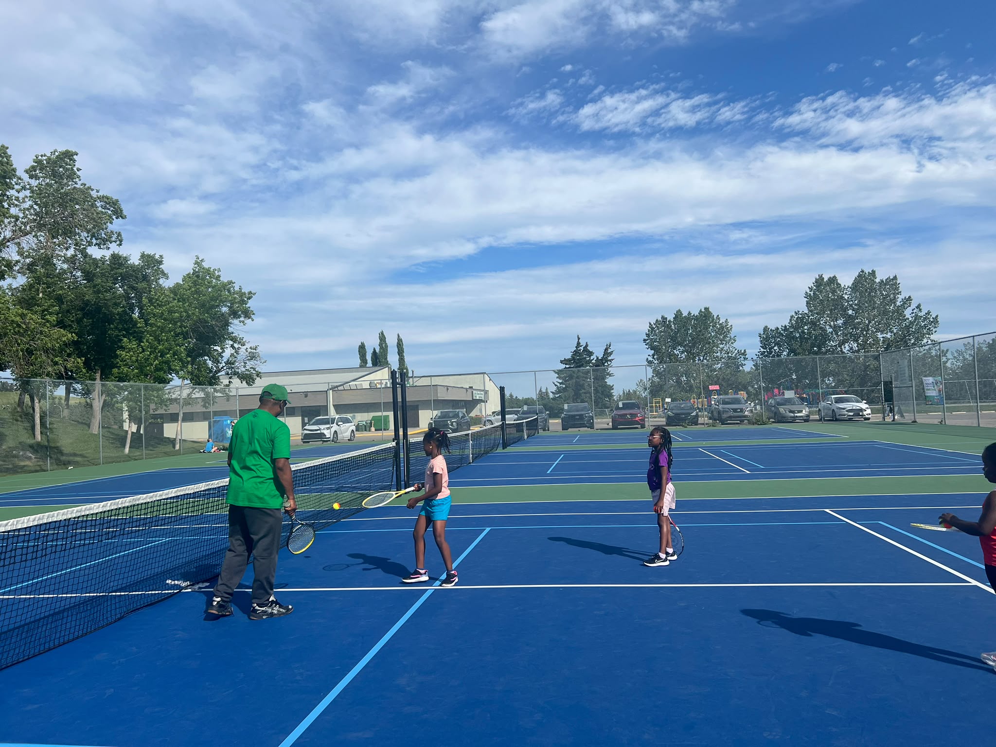 Kids Community Tennis Clinic Highlights