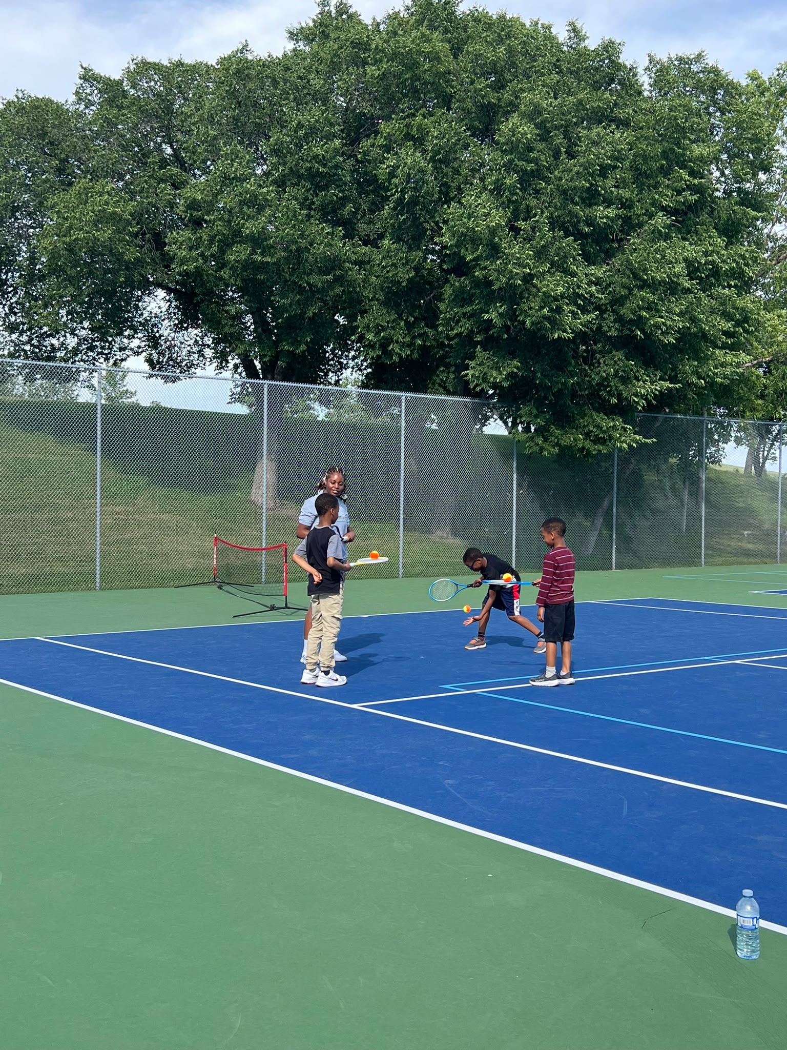 Kids Community Tennis Clinic Highlights