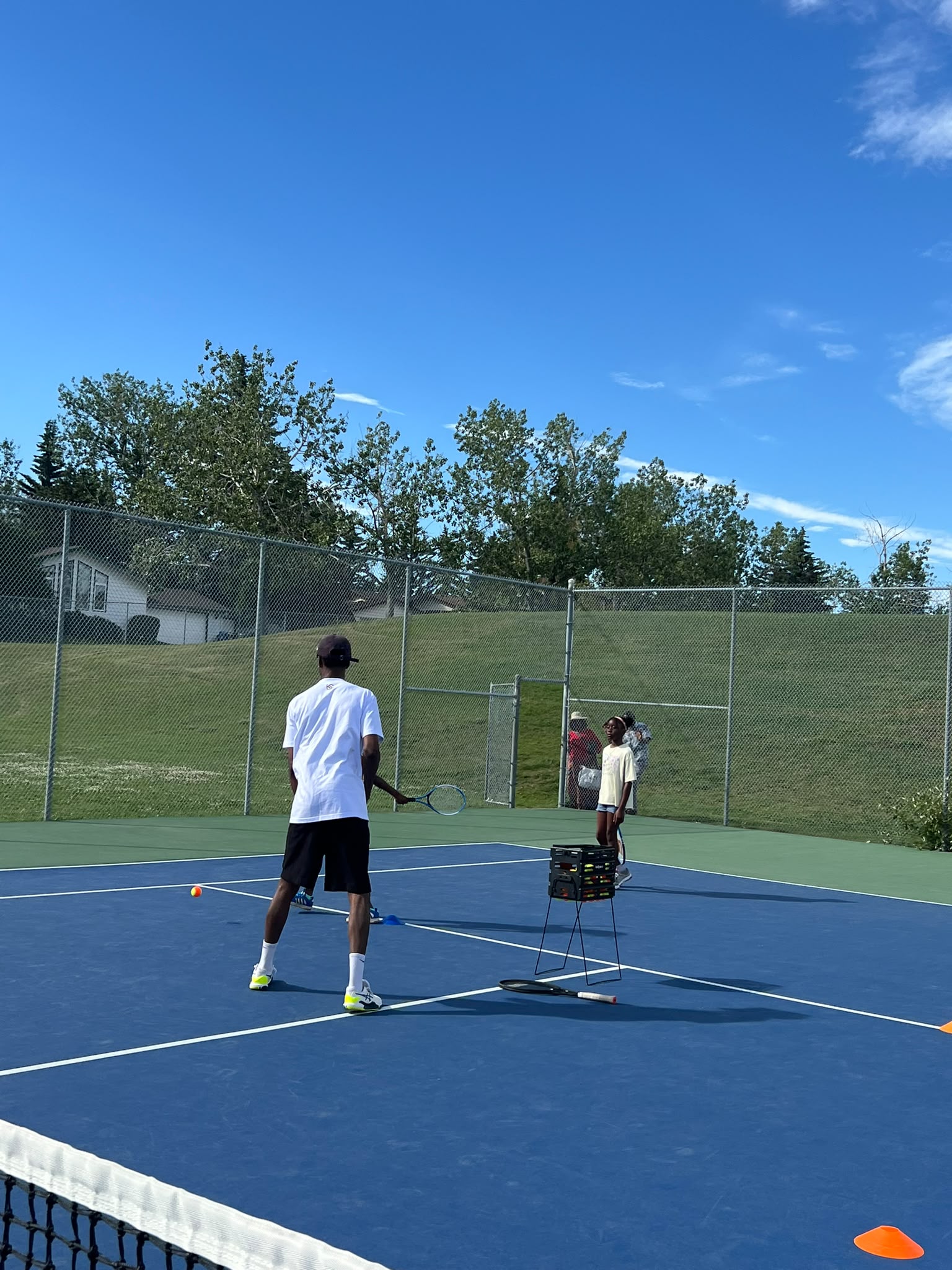 Kids Community Tennis Clinic Highlights