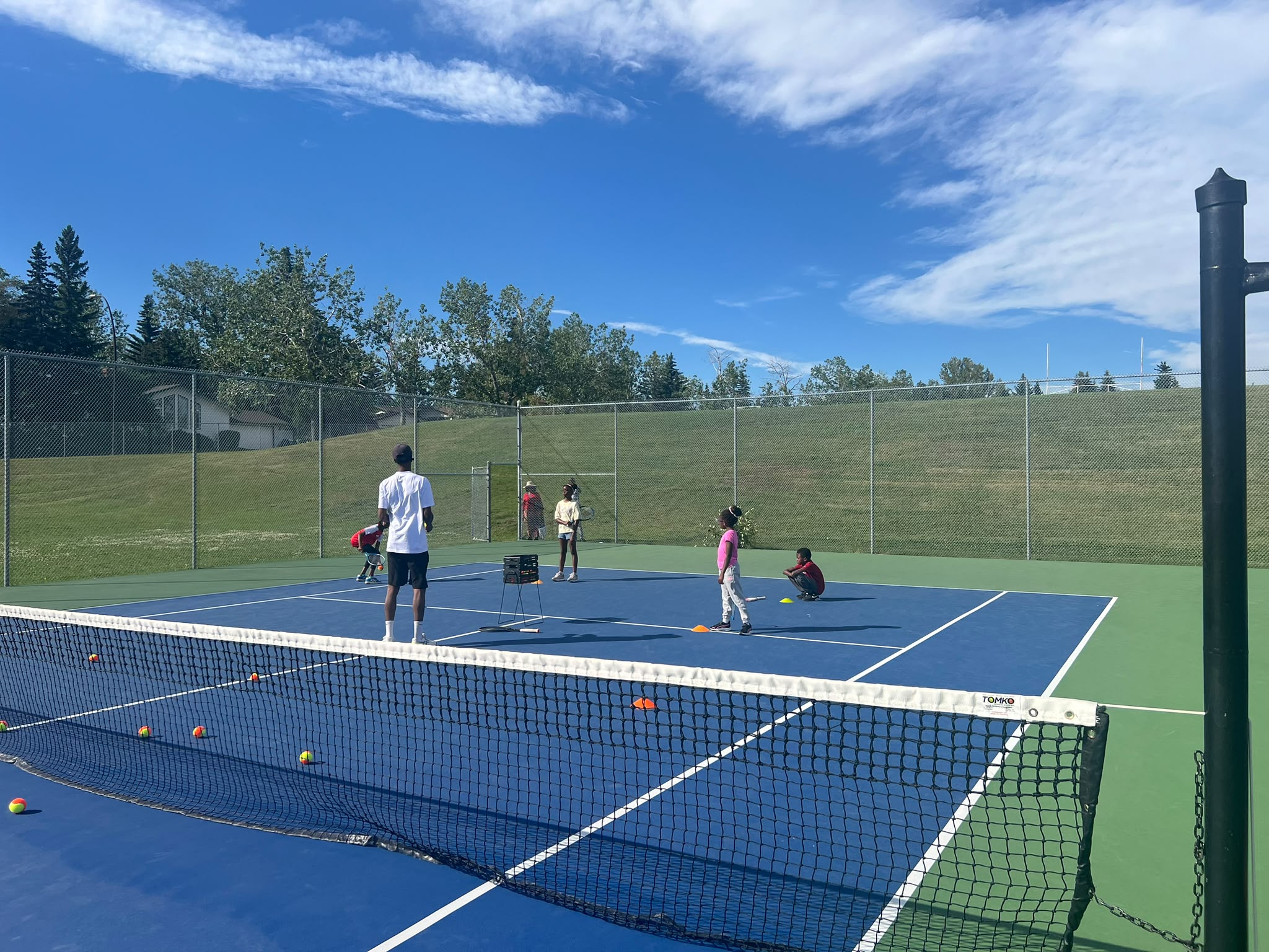 Kids Community Tennis Clinic Highlights