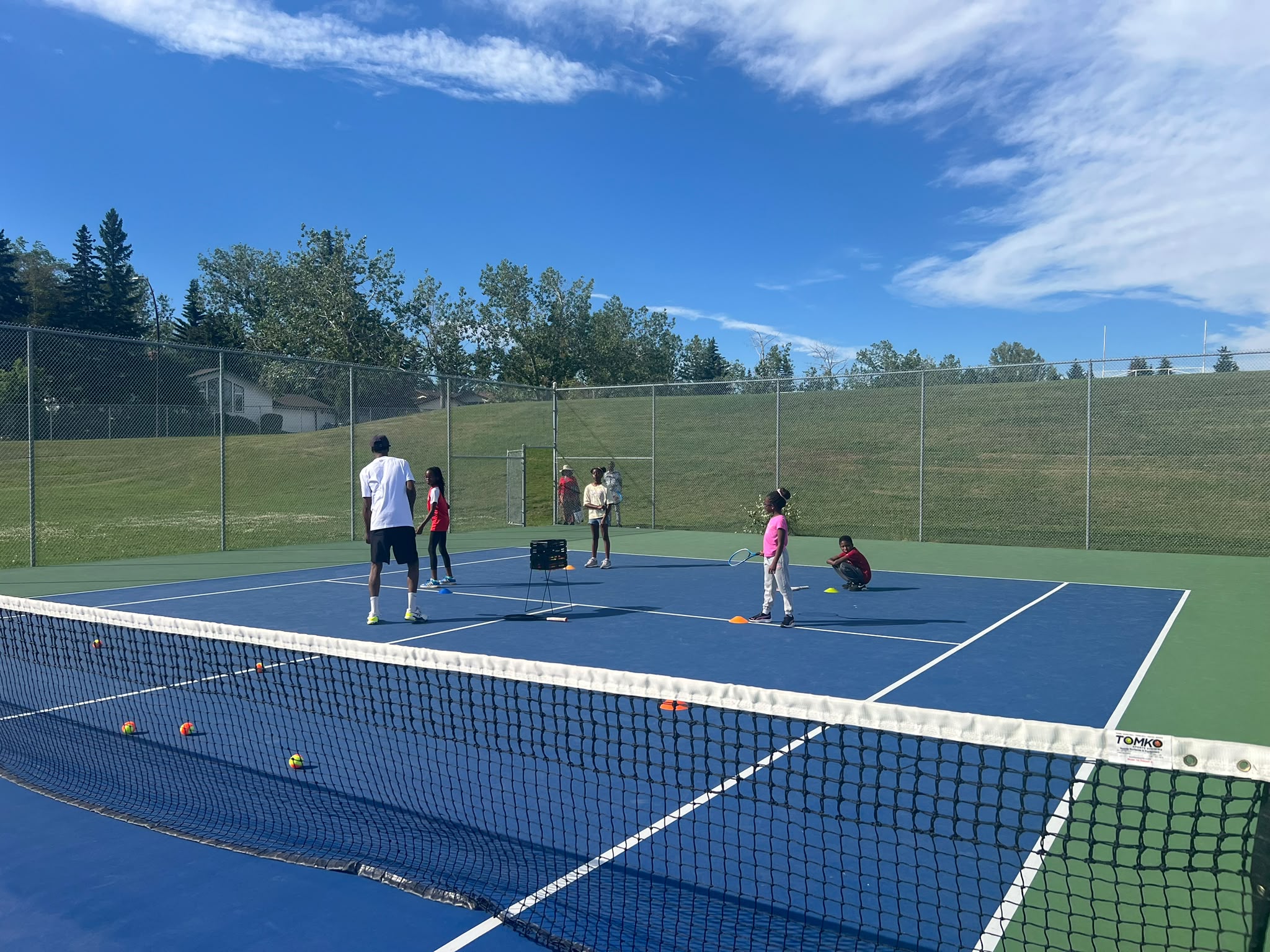 Kids Community Tennis Clinic Highlights